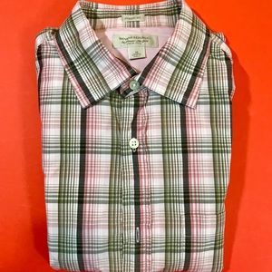 men’s Banana Republic l/s button up, lightwght, M
